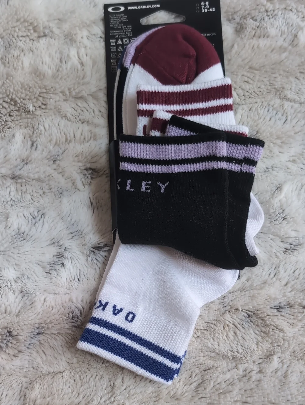 Oakley Two Stripes Socks 3 Pack